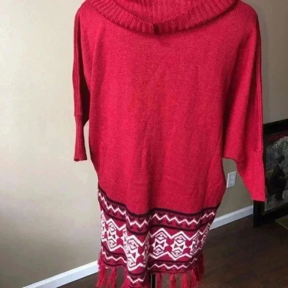 Allison Brittney Printed ponch- NWOT - Picture 3 of 4